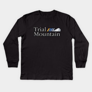 Trial Mountain Kids Long Sleeve T-Shirt